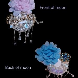 Elegant Floral Moon For Beadable Pen